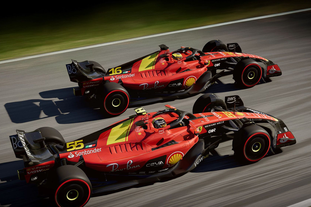 フェラーリ、F1イタリアGPの特別カラーリングを公開
