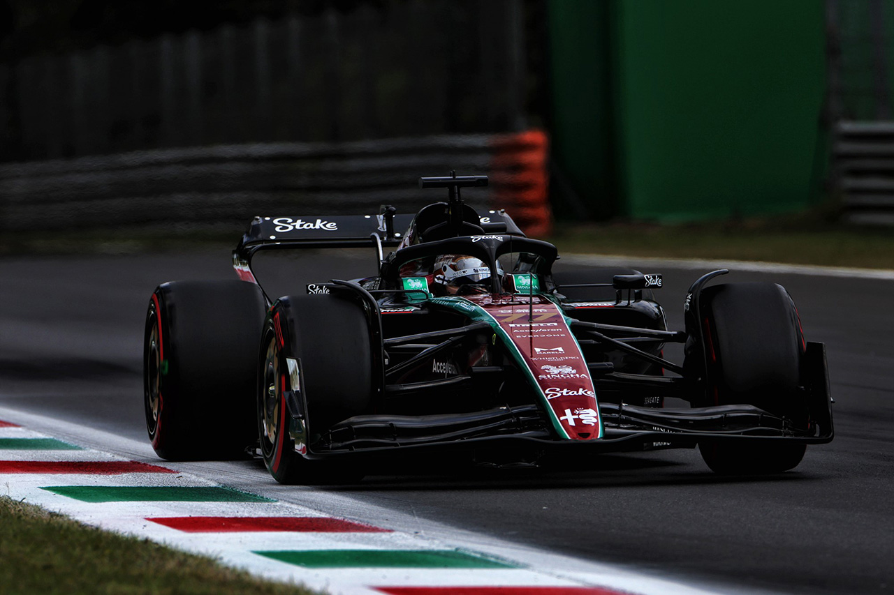 F1イタリアGP フリー走行1回目：マックス・フェルスタッペンが最速