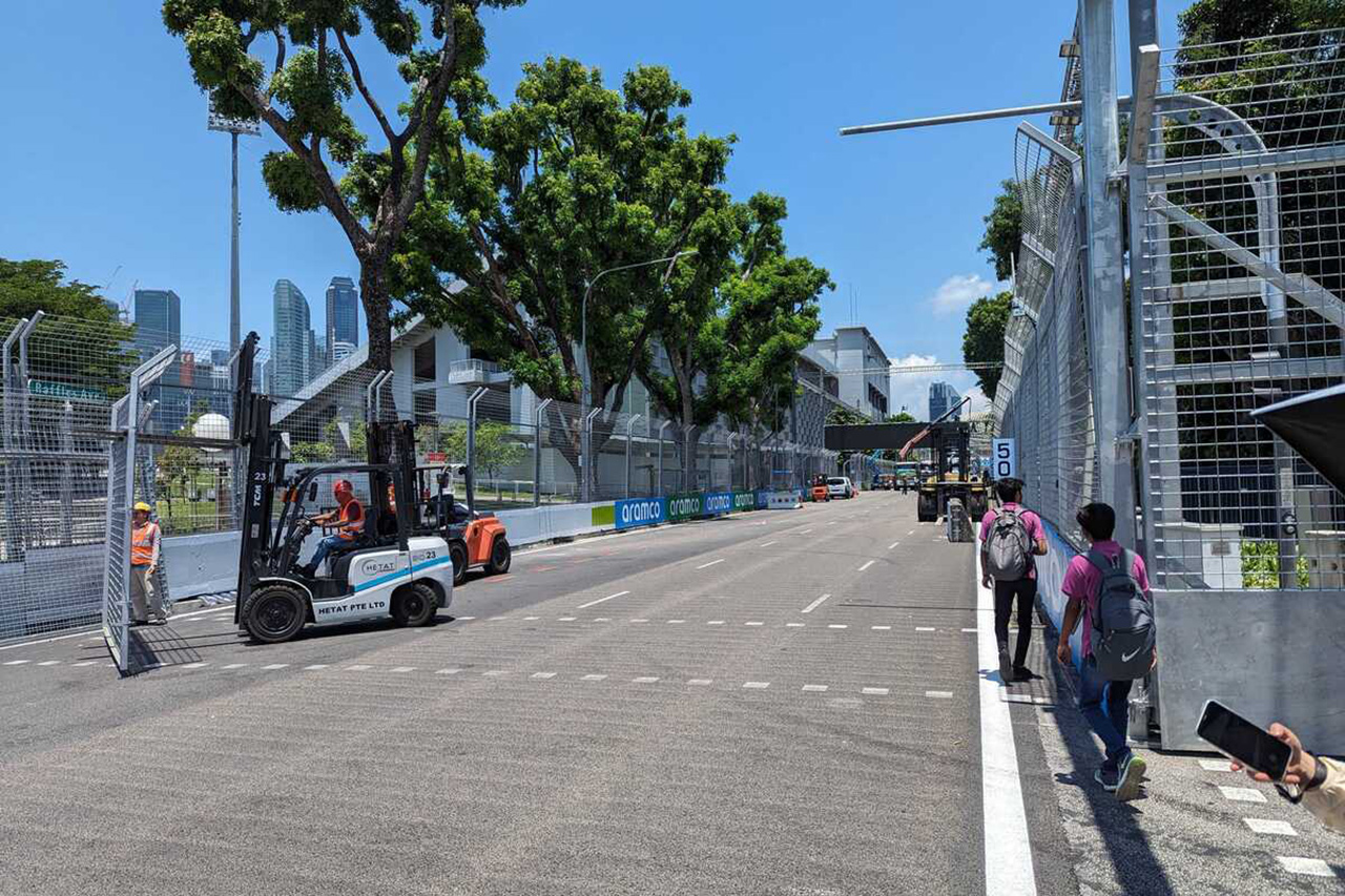 F1シンガポールGP：シンガポール市街地コースの変更点が初公開