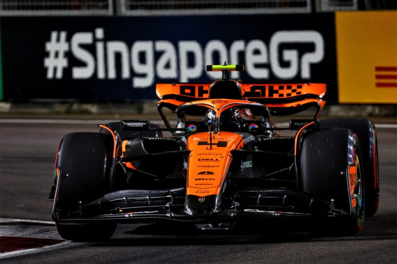 ランド・ノリス マクラーレン F1 シンガポールGP