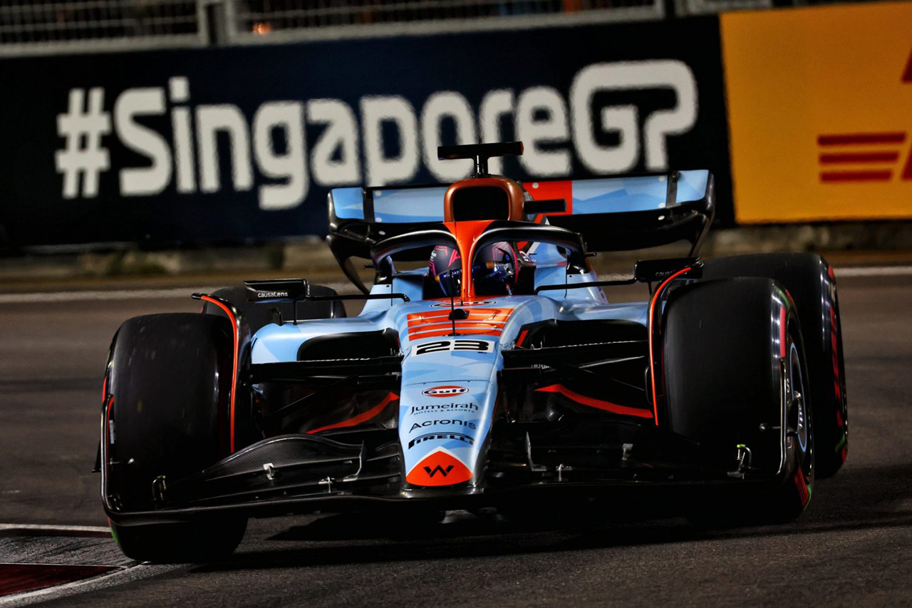 F1シンガポールGP アレクサンダー・アルボン