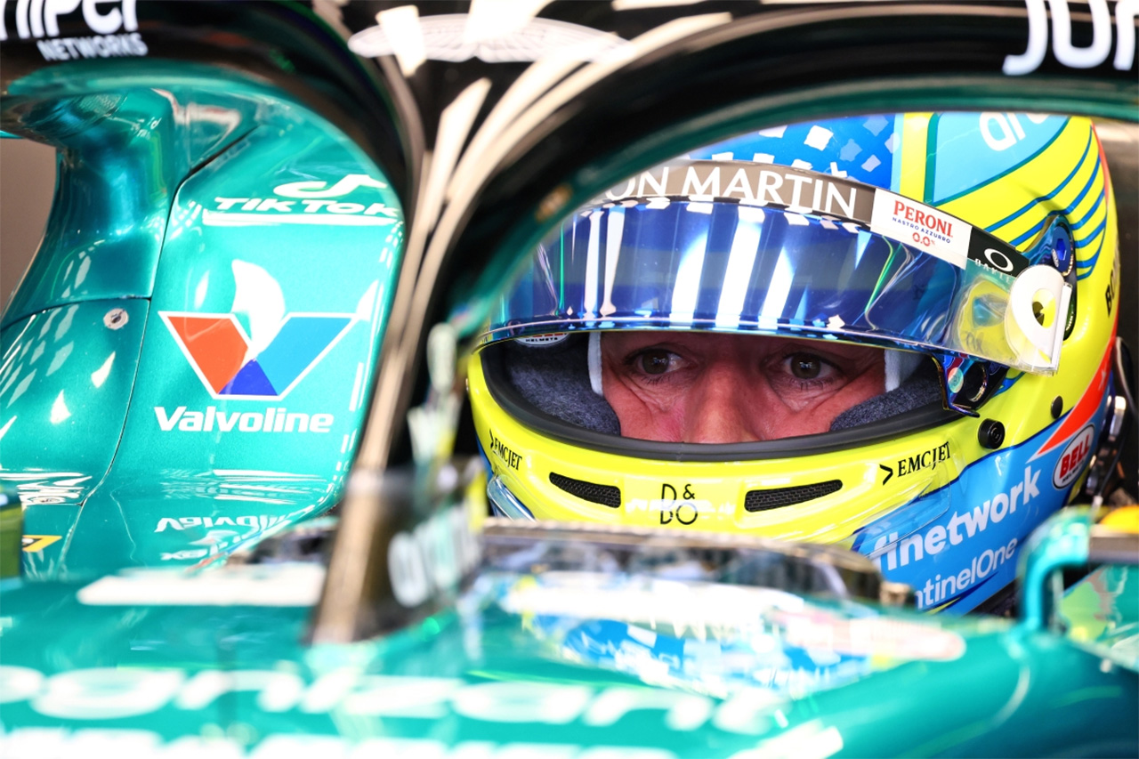 フェルナンド・アロンソ 「2024年はアストンマーティンF1で勝利を争いたい」
