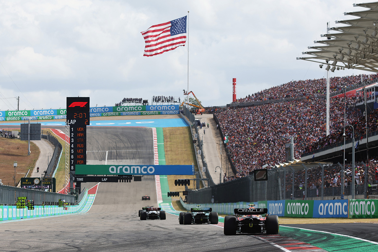 F1アメリカGP 2023年：開催スケジュール＆テレビ放送時間