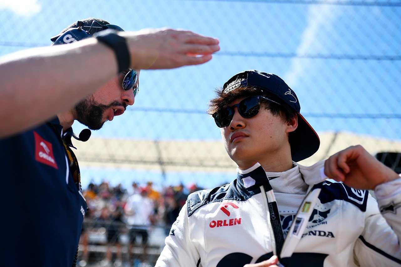 角田裕毅 F1アメリカGPでのファステストは「エンジンは100％ではなかった」