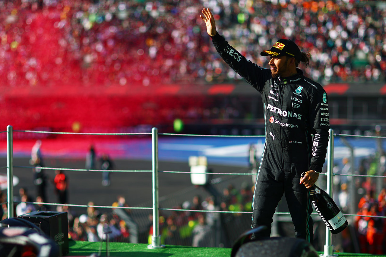 2023年 F1 メキシコGP：ルイス・ハミルトン