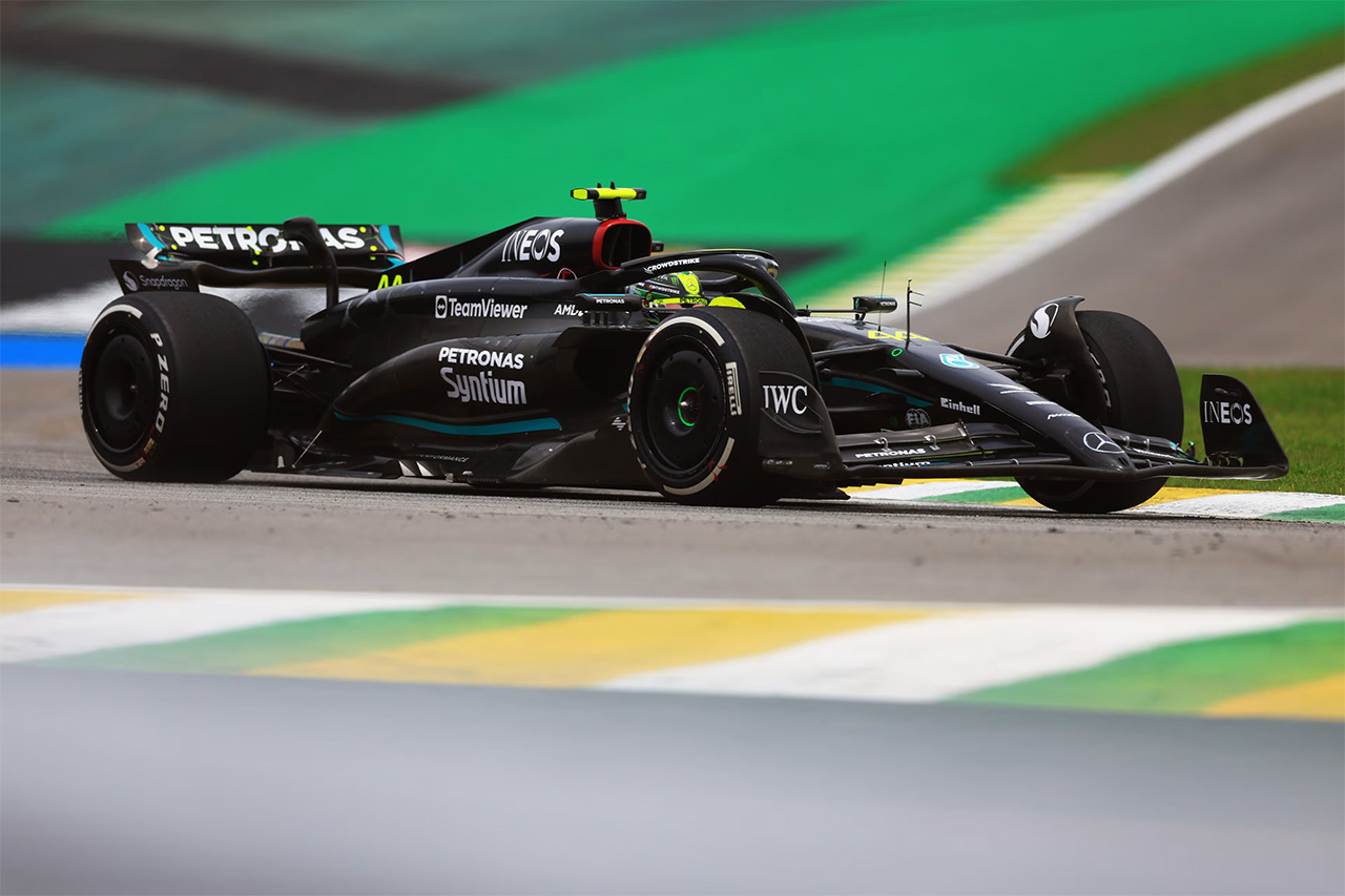ルイス・ハミルトン メルセデスAMG・ペトロナス・モータースポーツ F1 ブラジルグランプリ