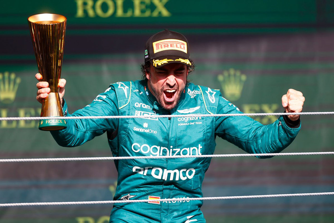 フェルナンド・アロンソ F1サンパウロGP決勝「表彰台はなくなったと思った」 （ブラジルGP）
