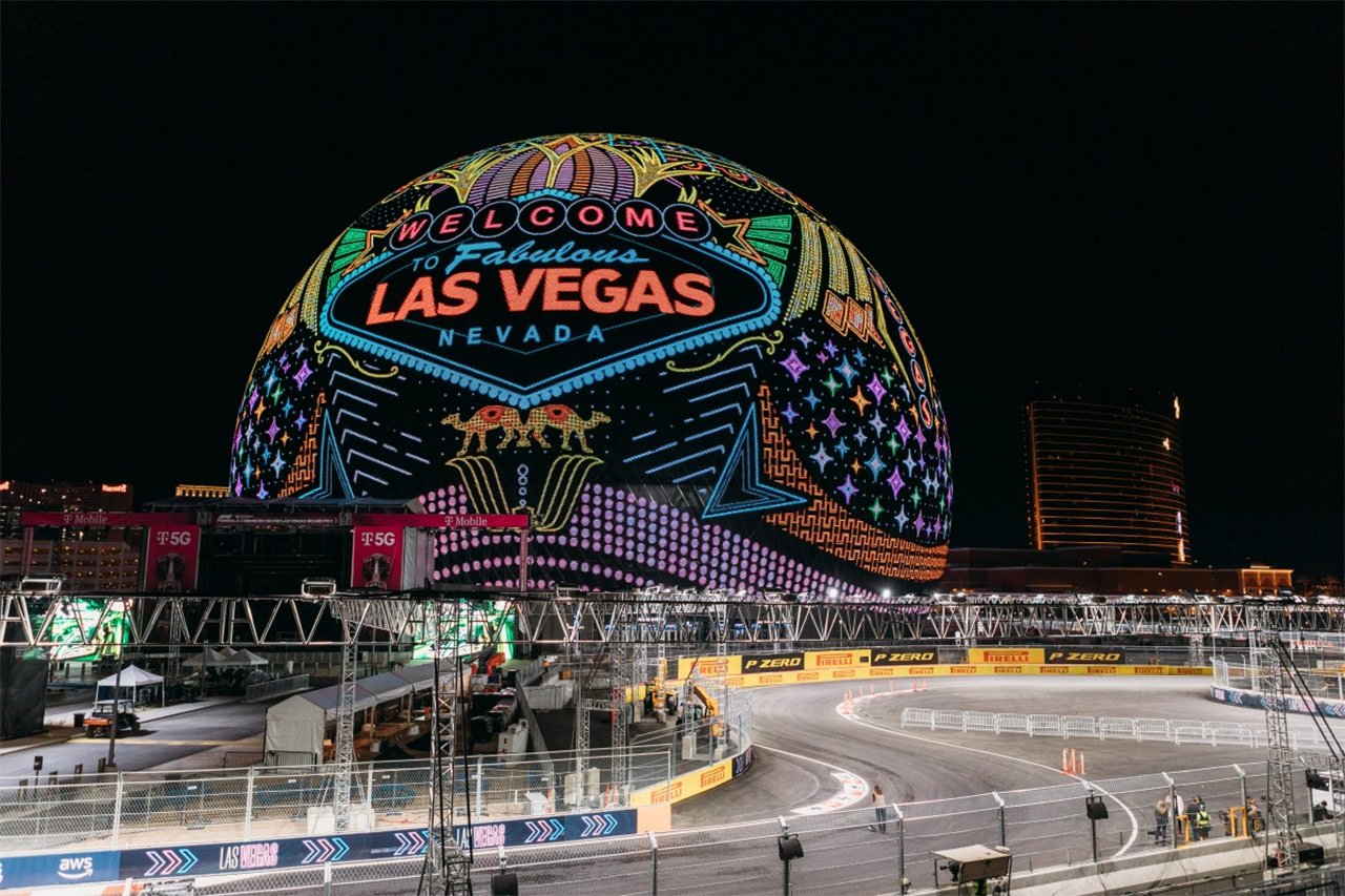 F1 Las Vegas Grand Prix: MSG Sphere and Trackside Restrictions - World ...