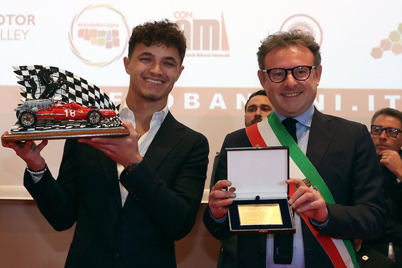 マクラーレンF1のランド・ノリス 2023年ロレンツォ・バンディーニ賞を受賞