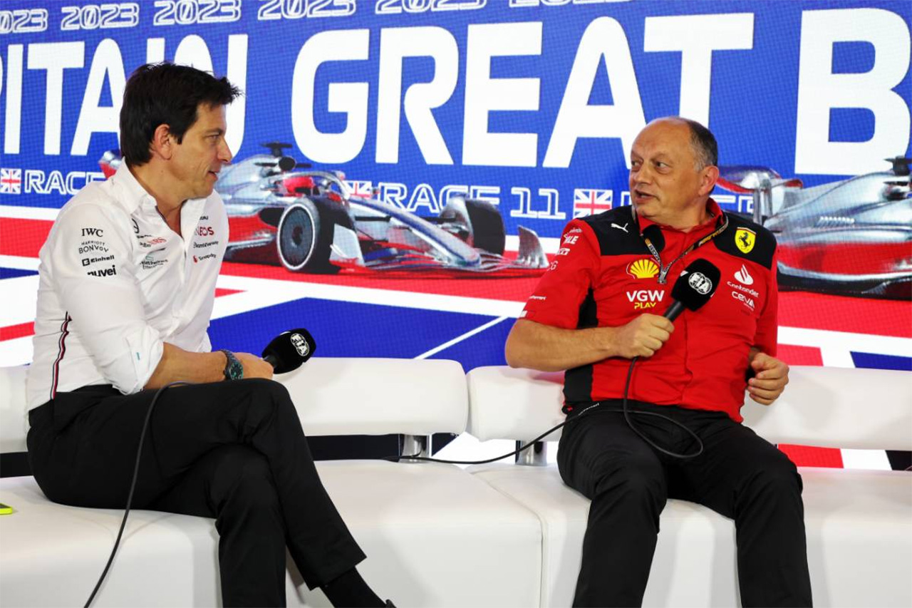 フェラーリF1代表 FIAとヴォルフの論争は「F1にとって非常に恥ずかしい」