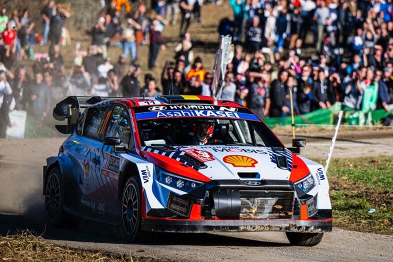 WRC ヌービルが2024年開幕戦モンテカルロでオジエとの直接対決で勝利