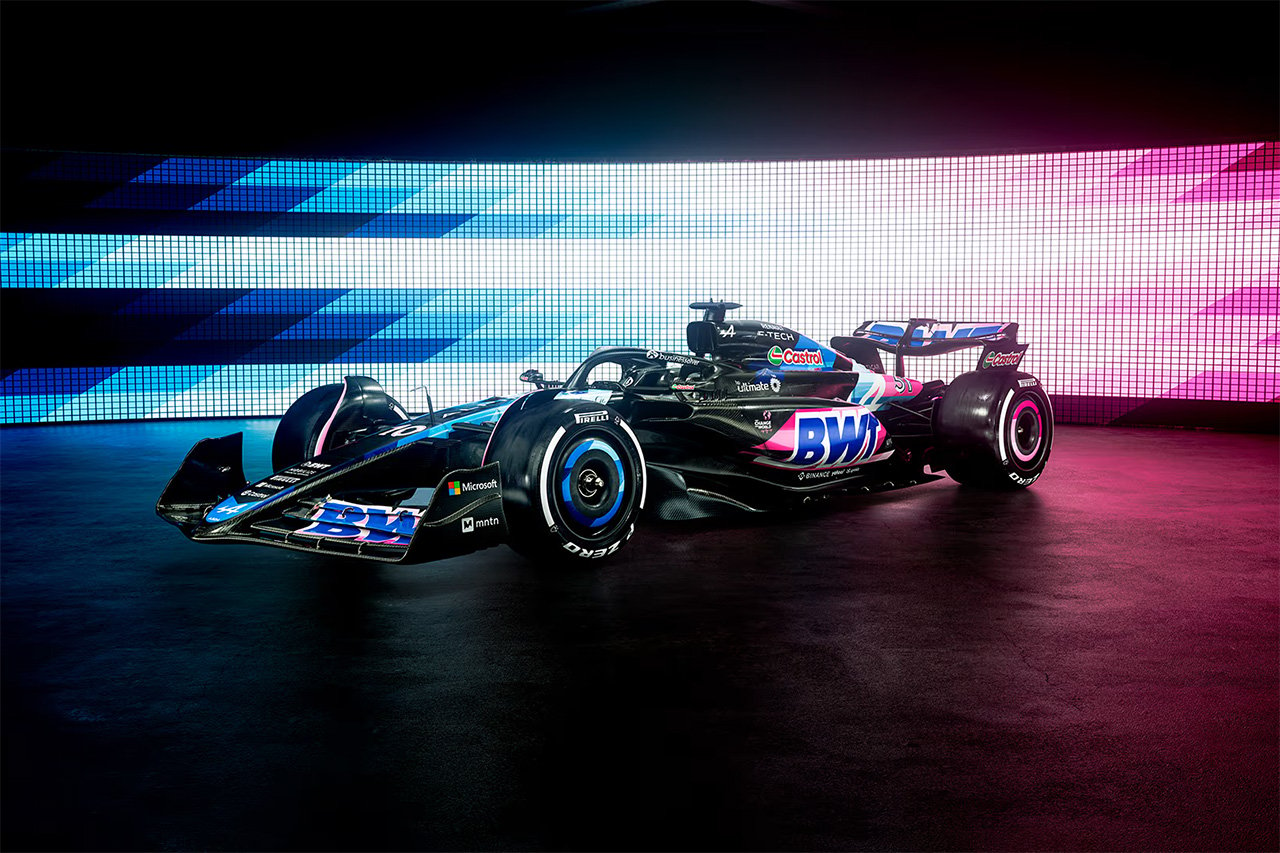 アルピーヌF1チーム 2024年F1マシン『A524』を発表