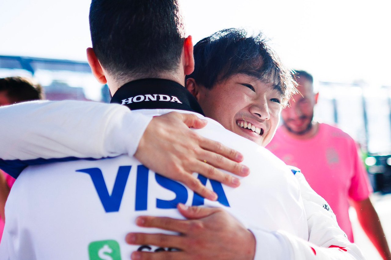 角田裕毅 F1オーストラリアGP決勝「日本のファンに希望を与えられた」