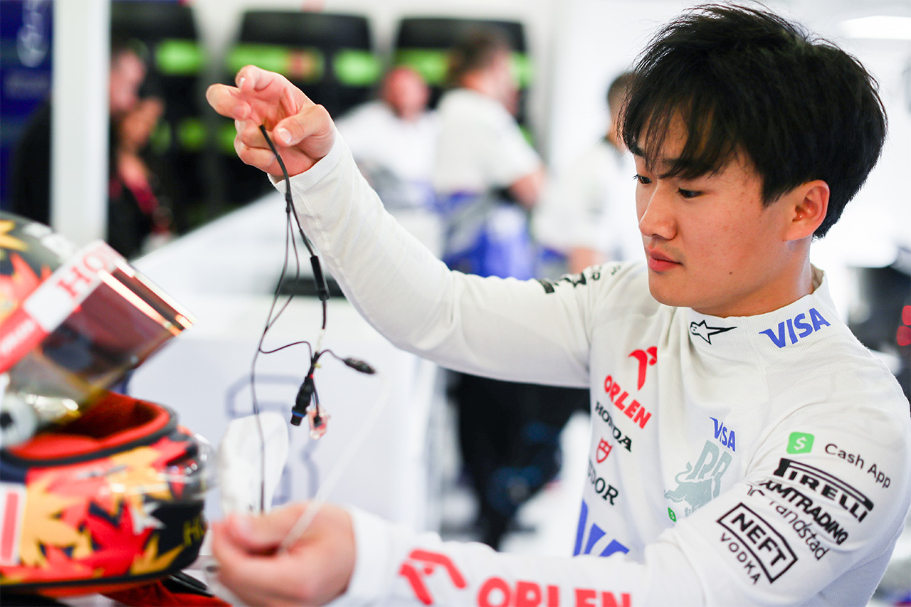 角田裕毅 F1日本GPに抱負「今年こそはトップ10に入る活躍を見せたい」