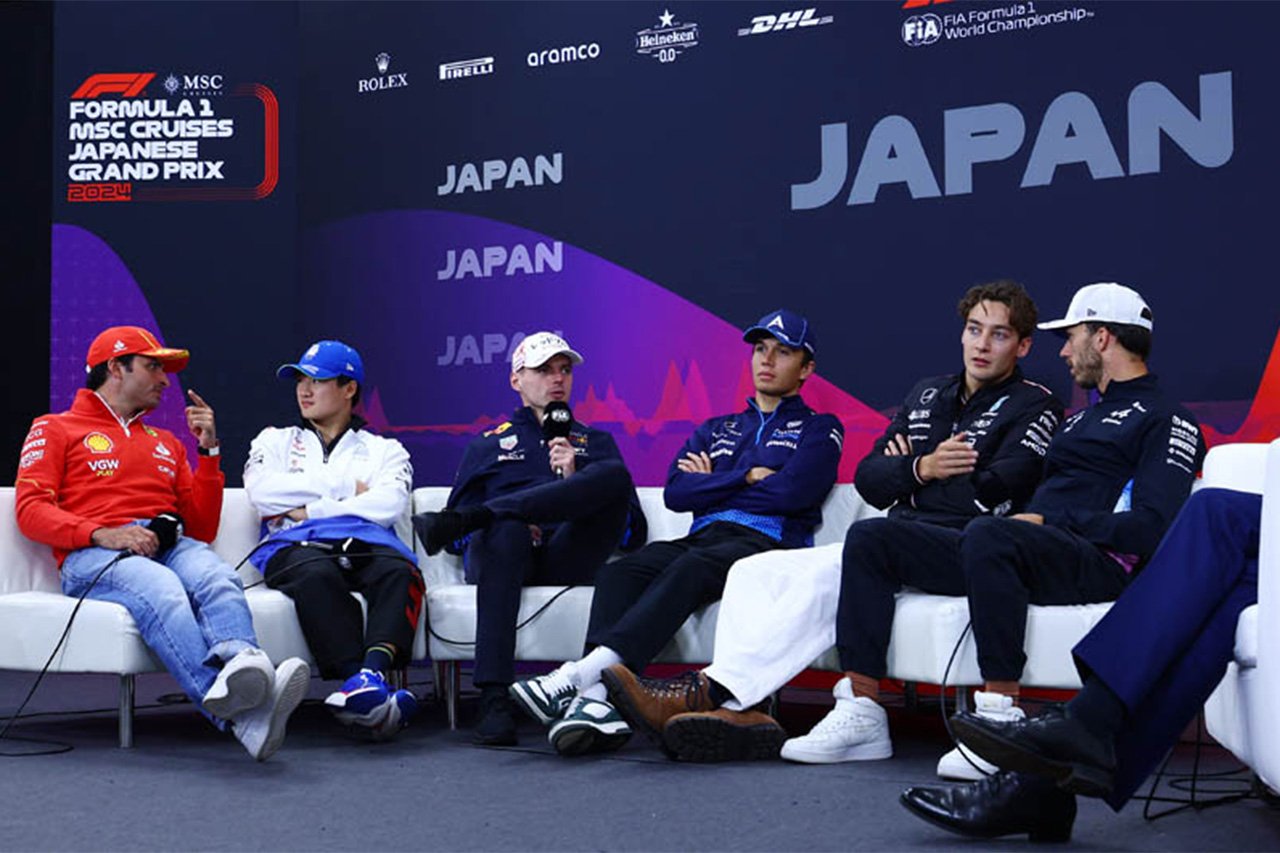 角田裕毅 F1日本GP公式会見での珍回答に他のドライバーから総ツッコミ