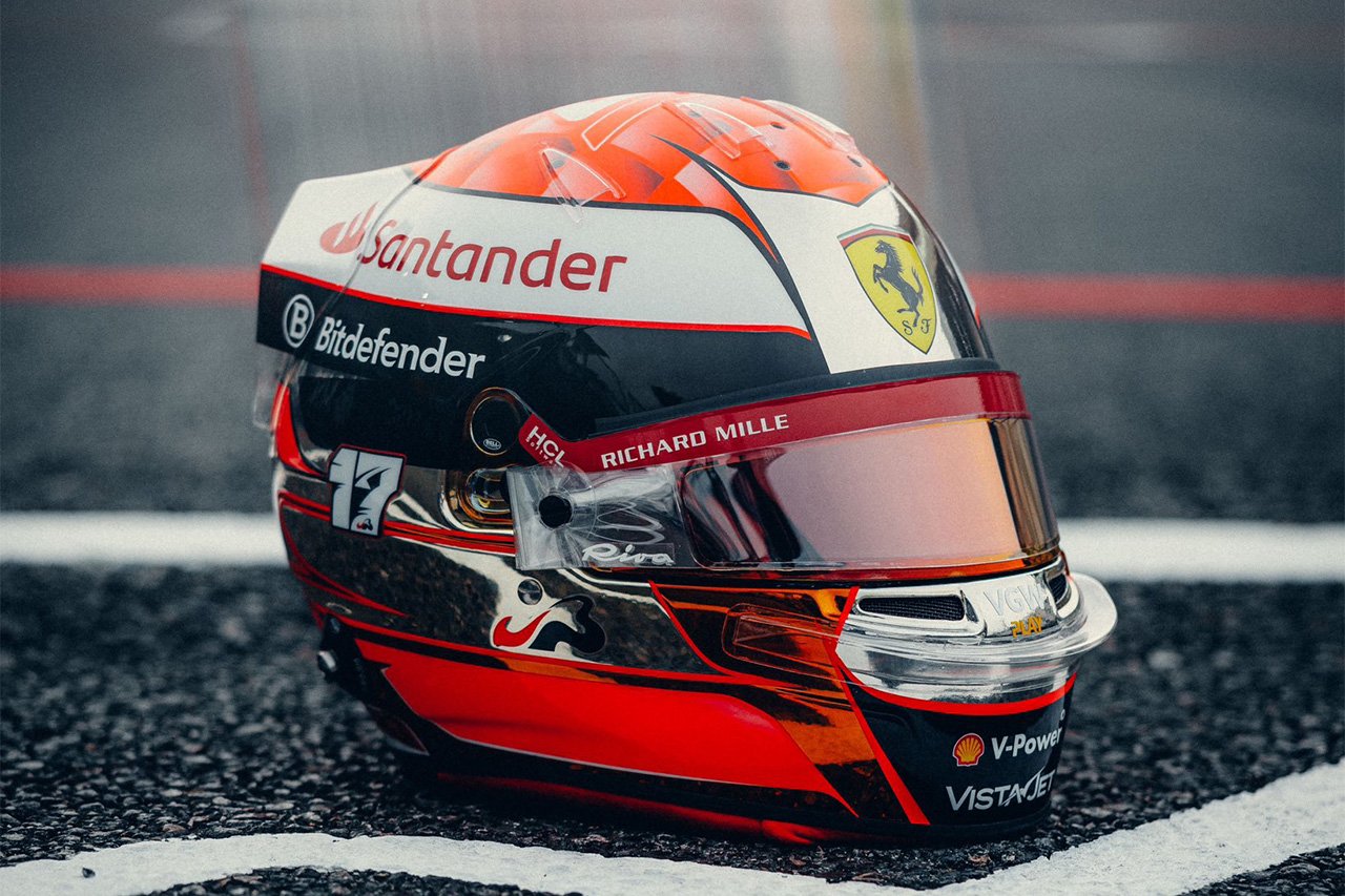 シャルル・ルクレール F1日本GPヘルメットでジュール・ビアンキをトリビュート