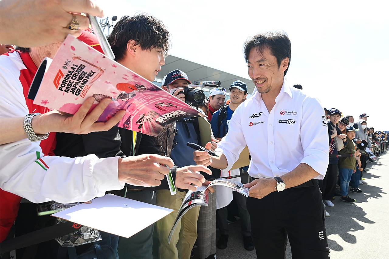 ハースF1チーム 小松礼雄 2024年F1 日本GP