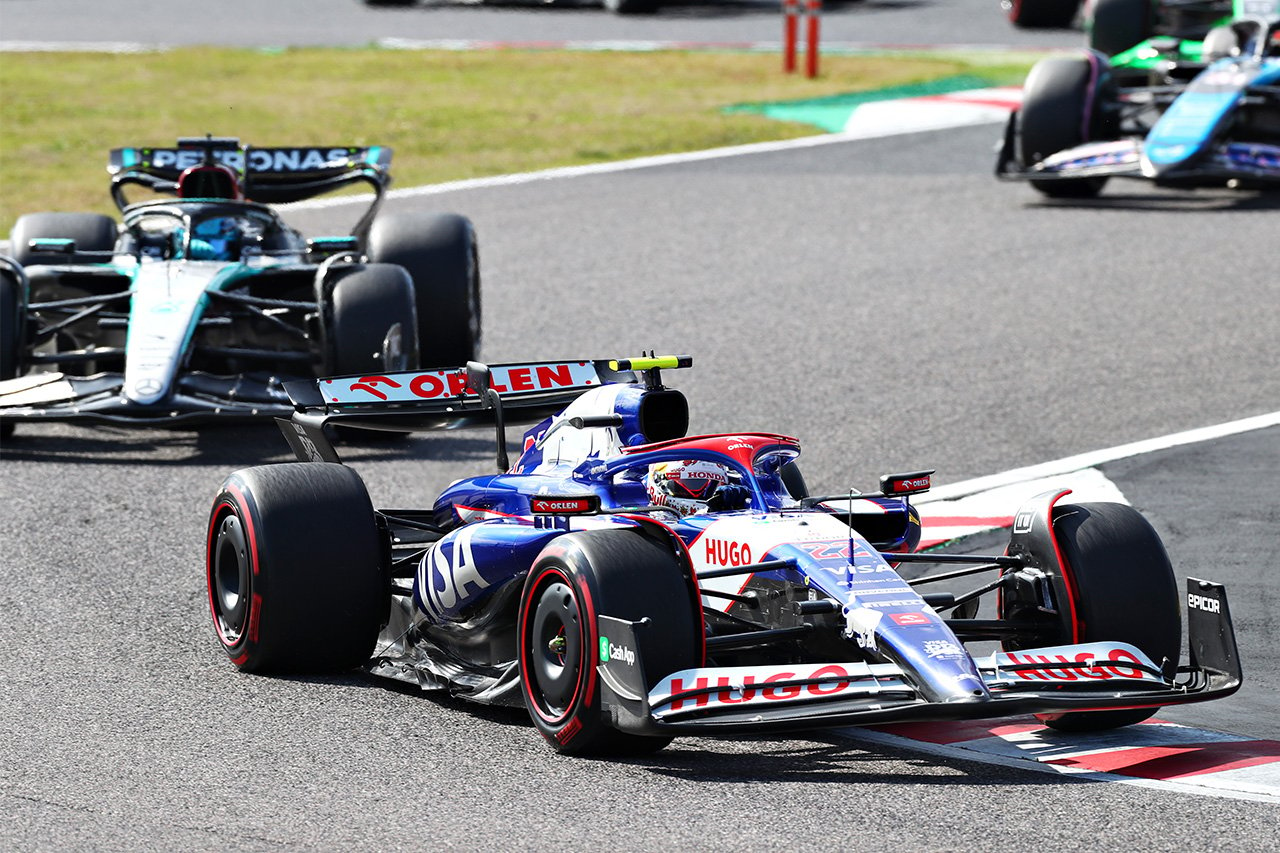 角田裕毅 F1日本決勝10位フィニッシュで母国グランプリ初入賞！