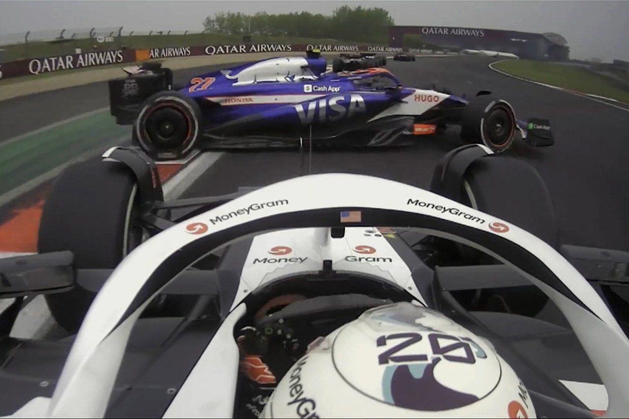 【動画】 角田裕毅 F1中国GP決勝はマグヌッセンに接触されてリタイア