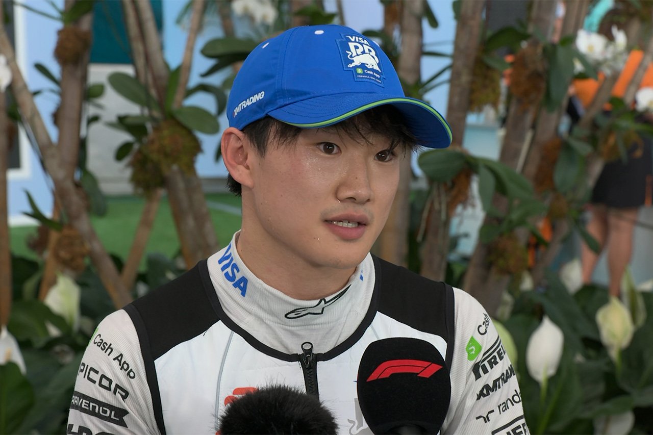 角田裕毅 F1マイアミGP予選10番手「もっとうまくやれたはず」