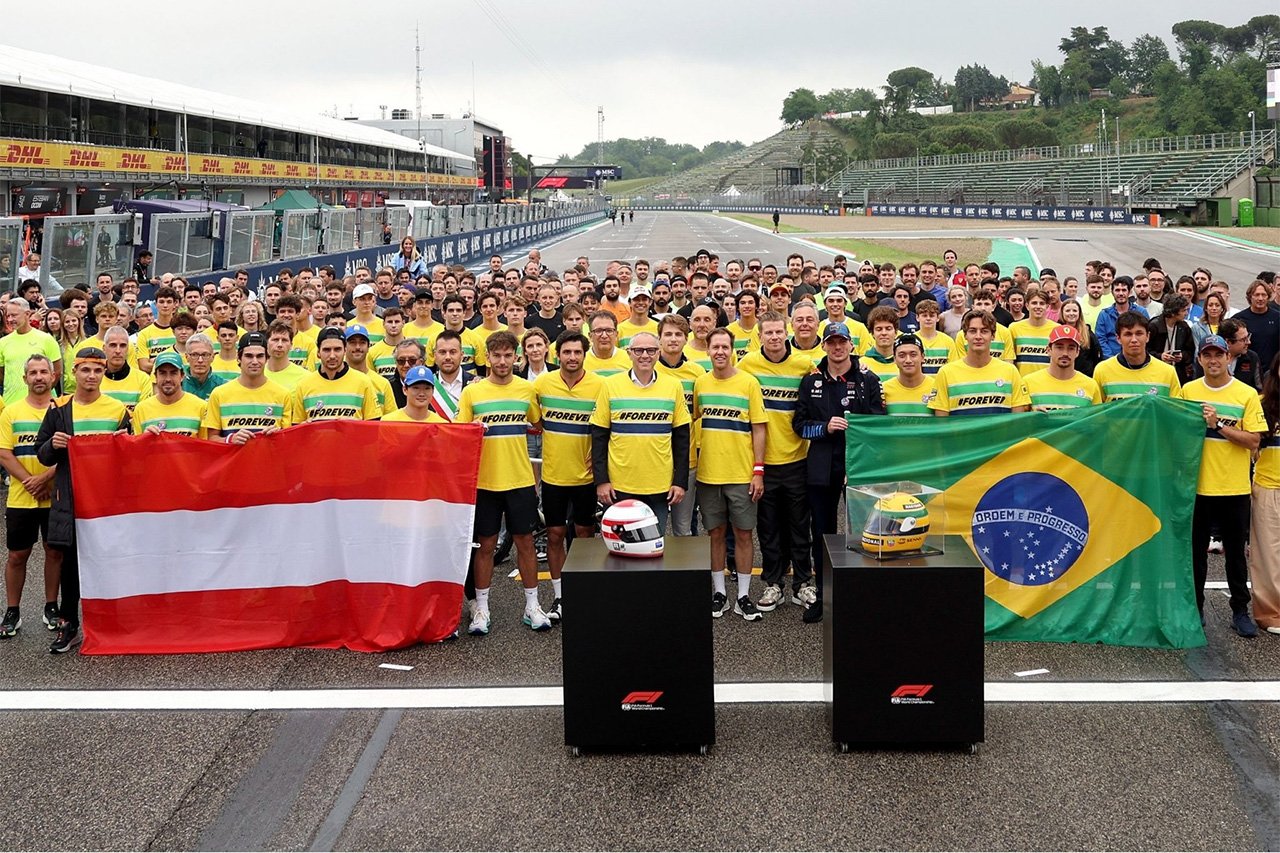 F1エミリア・ロマーニャGP セナとラッツェンバーガーの追悼イベントをベッテルが主催