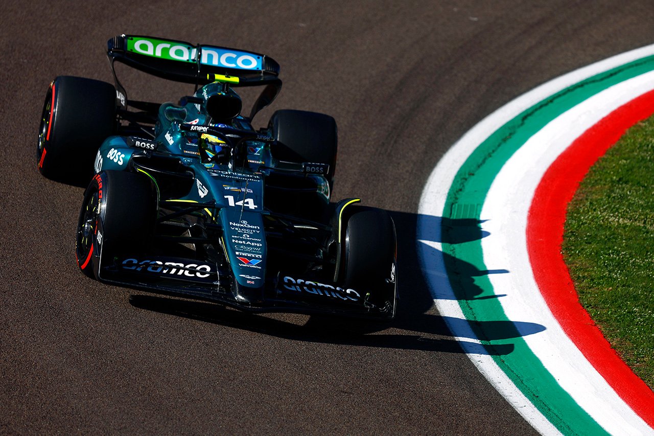 F1エミリア・ロマーニャGP 予選Q1：フェルナンド・アロンソが敗退