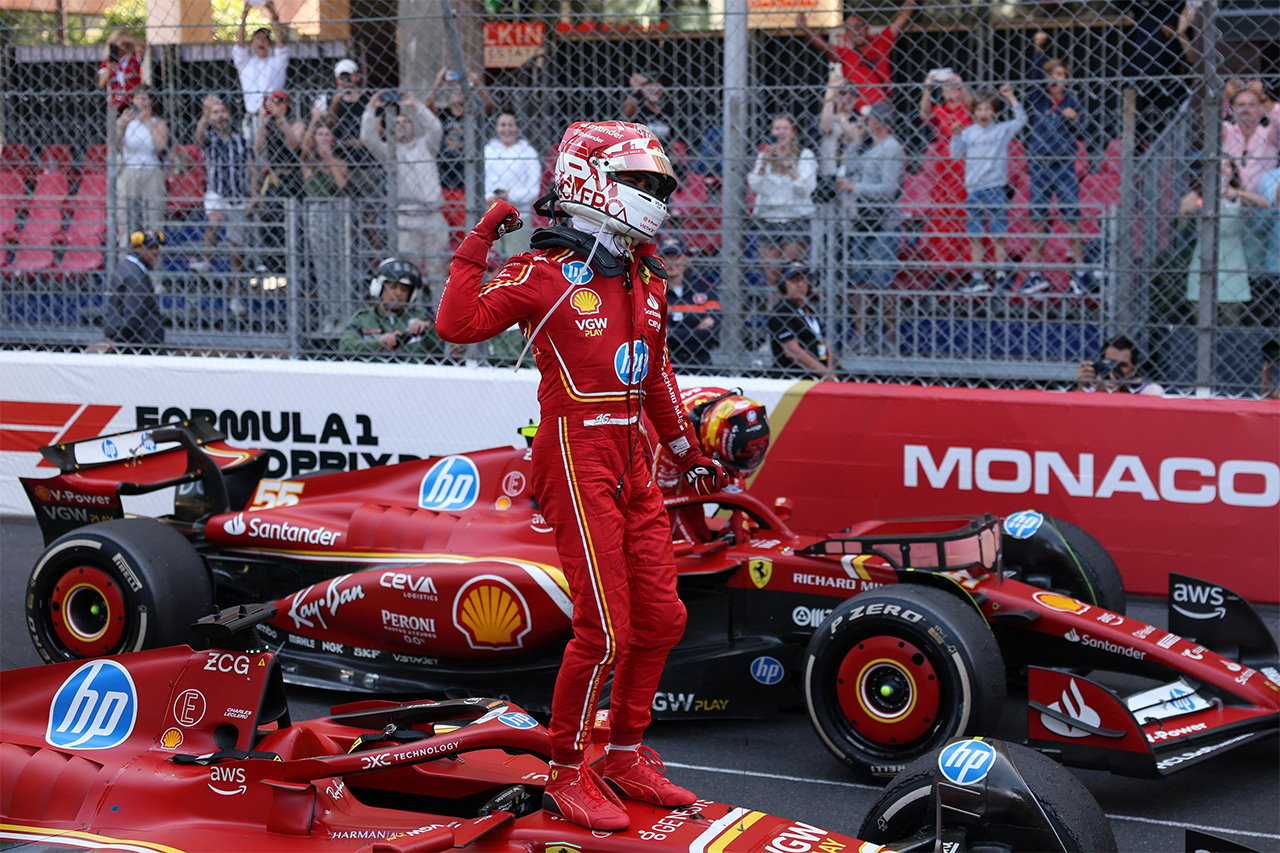 シャルル・ルクレールが母国F1モナコGPで悲願の優勝 角田裕毅8位入賞