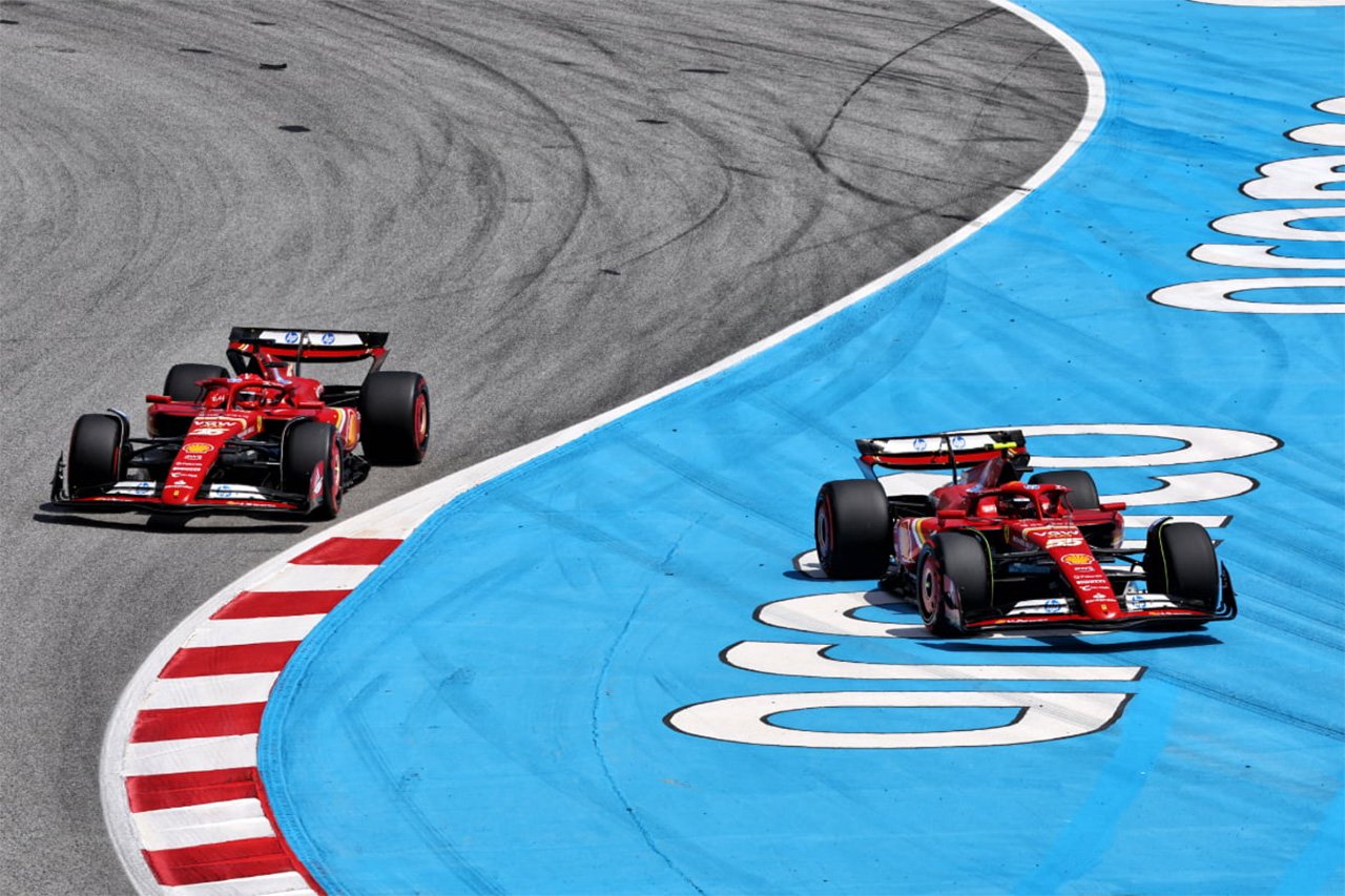 シャルル・ルクレール F1スペインGP決勝「サインツは母国で注目を集めようとした」