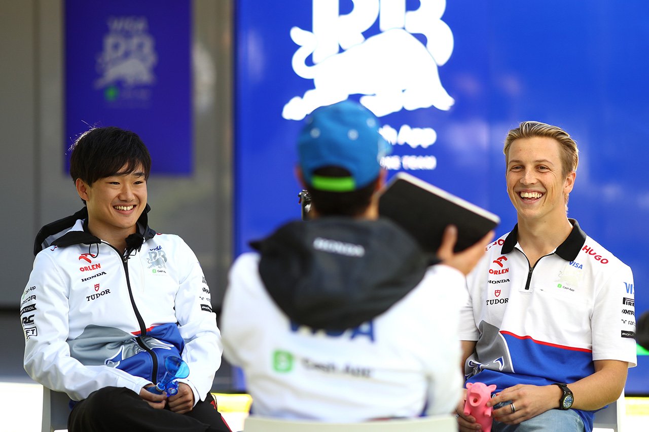 角田裕毅 2025年のRB F1のチームメイトはリアム・ローソンで内定？