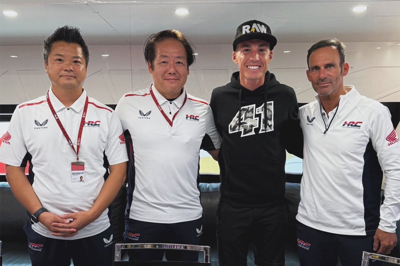 MotoGP：ホンダ アレイシ・エスパルガロとテストライダー契約