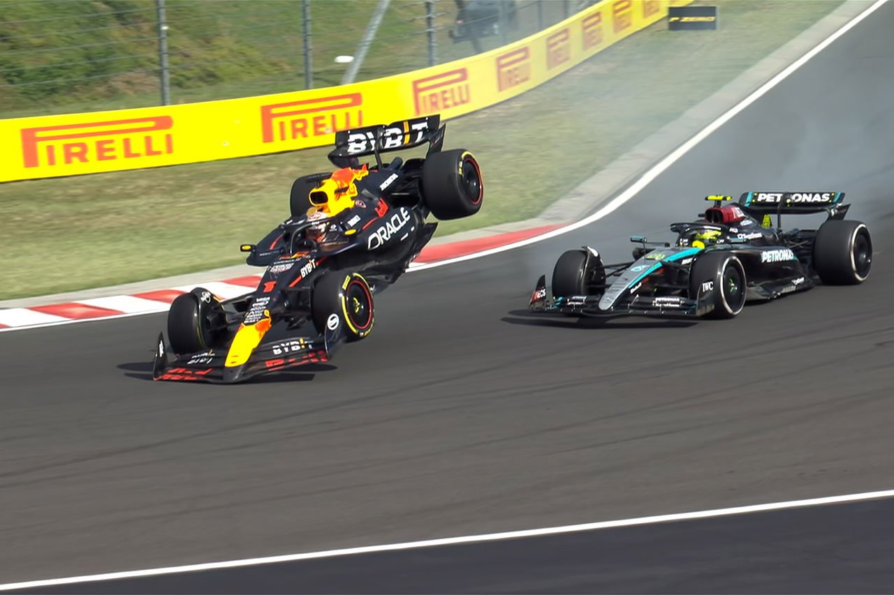 F1ハンガリーGP：フェルスタッペンとハミルトンが接触事故の件で召喚