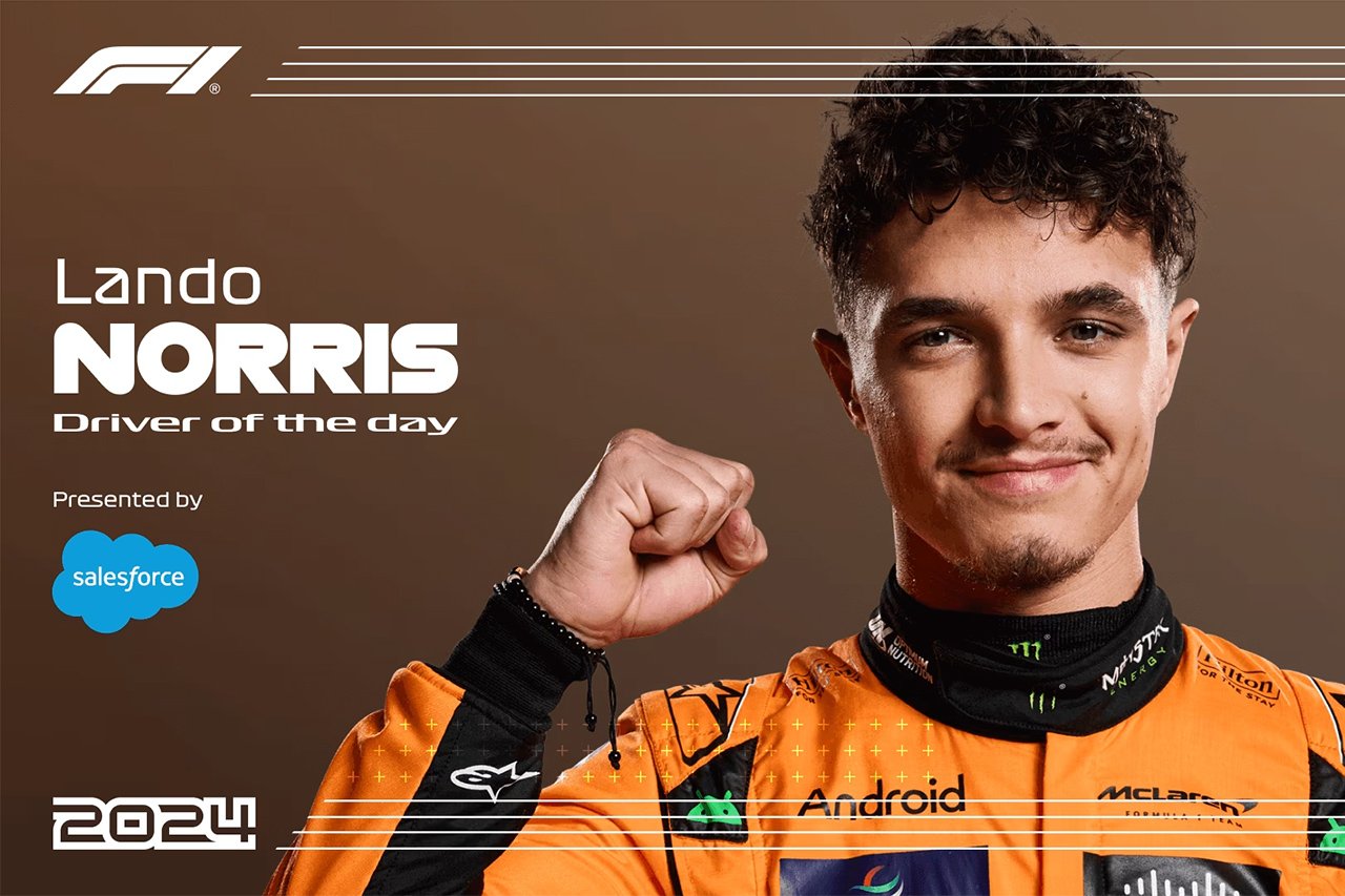 2024年F1 オランダGP：ランド・ノリスが文句なしのDRIVER OF THE DAY