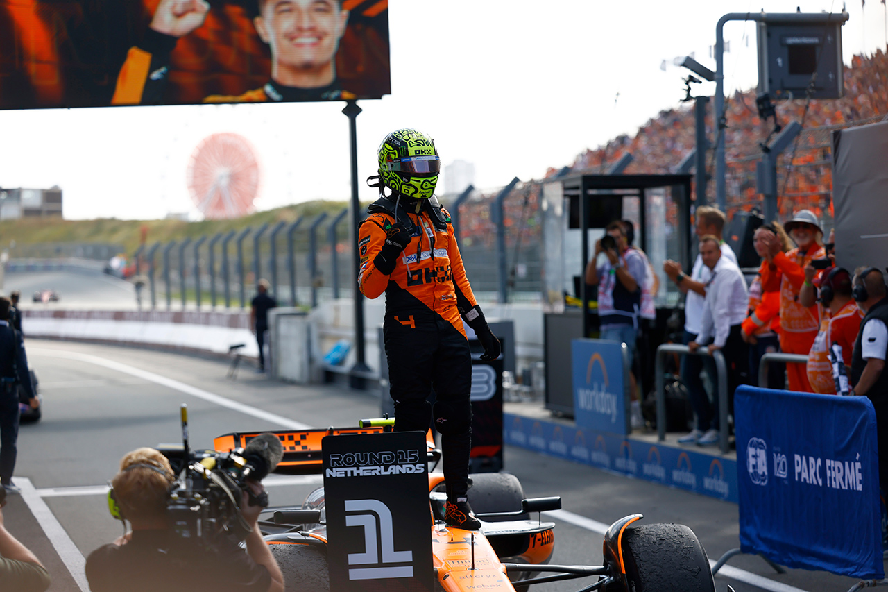 ランド・ノリス マクラーレン 2024年F1 オランダGP