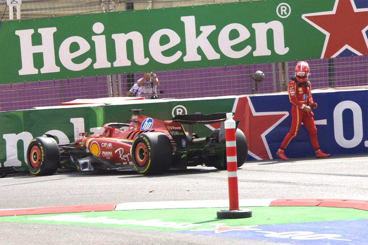 シャルル・ルクレール（スクーデリア・フェラーリ） 2024年F1 アゼルバイジャンGP