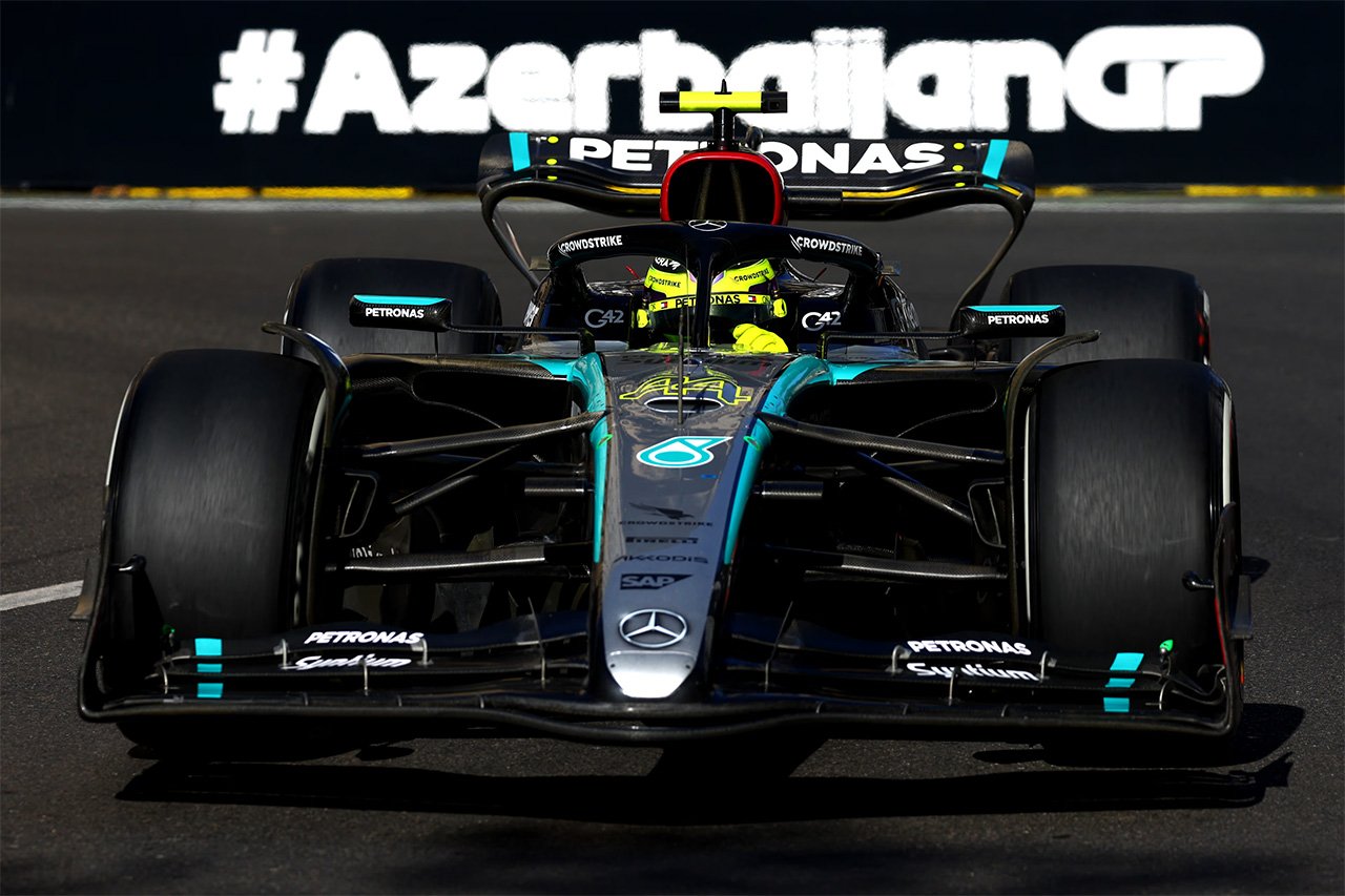 2024年F1 アゼルンバイジャングランプリ ルイス・ハミルトン