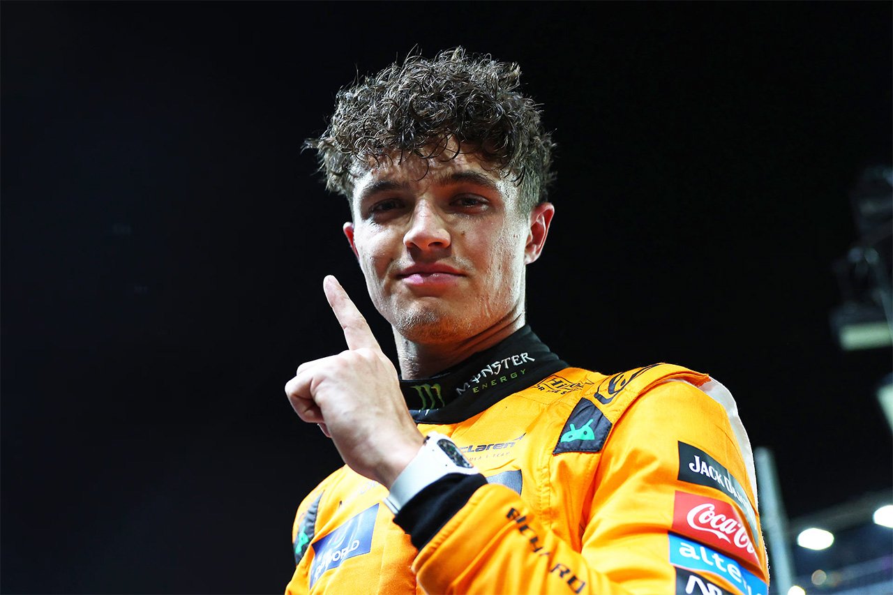 F1シンガポールGP 予選レポート：ランド・ノリスが今季5度目の圧巻ポール 角田裕毅は5戦ぶりQ3進出