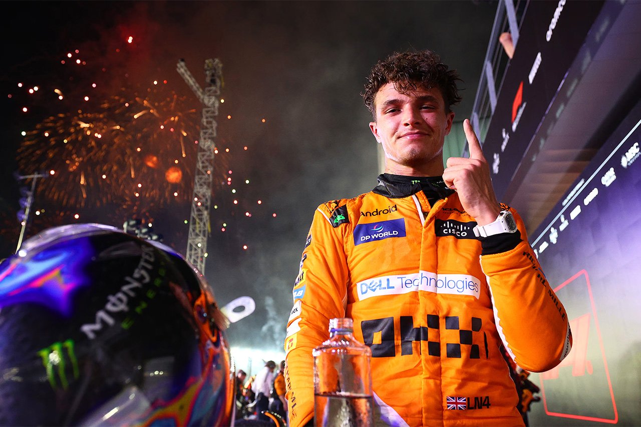 F1シンガポールGP 決勝レポート：ランド・ノリスがポール・トゥ・ウィンで圧勝 角田裕毅は入賞ならず