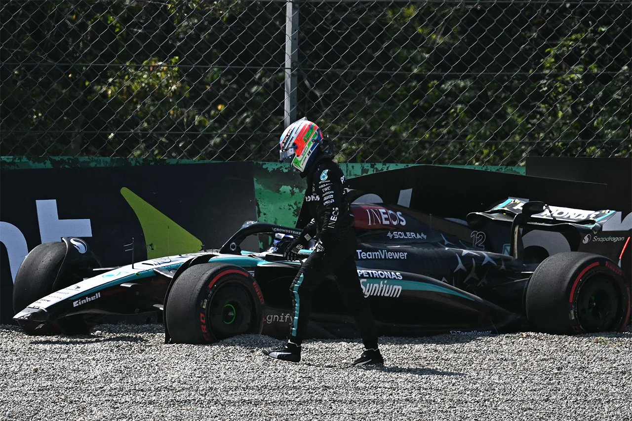 アンドレア・キミ・アントネッリ メルセデスAMG・ペトロナス・モータースポーツ F1 メキシコグランプリ