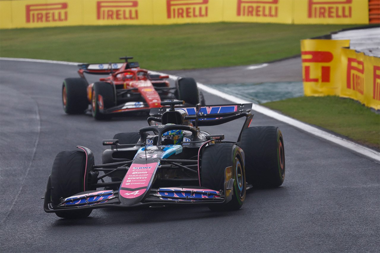 ブラジルグランプリ アルピーヌF1チーム