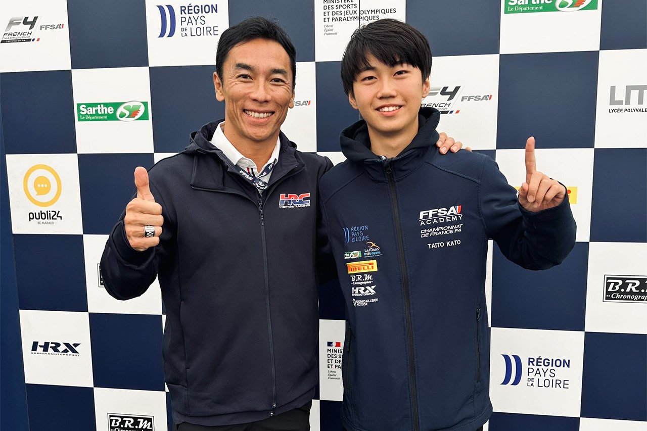 ホンダ育成の加藤大翔 フランスF4の2024年シリーズチャンピオンを獲得