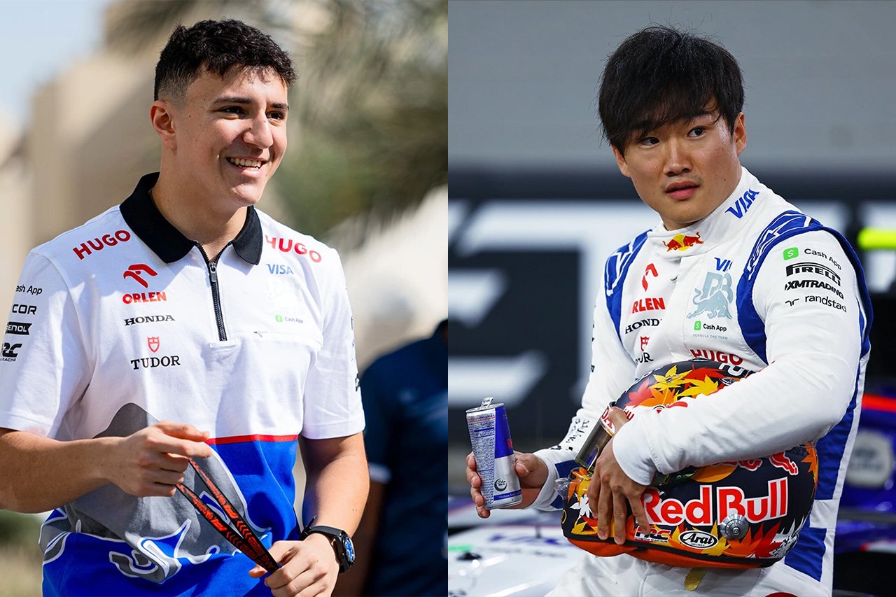 角田裕毅 レッドブルF1とのテストで「ハジャーの方が速かった」とホーナー