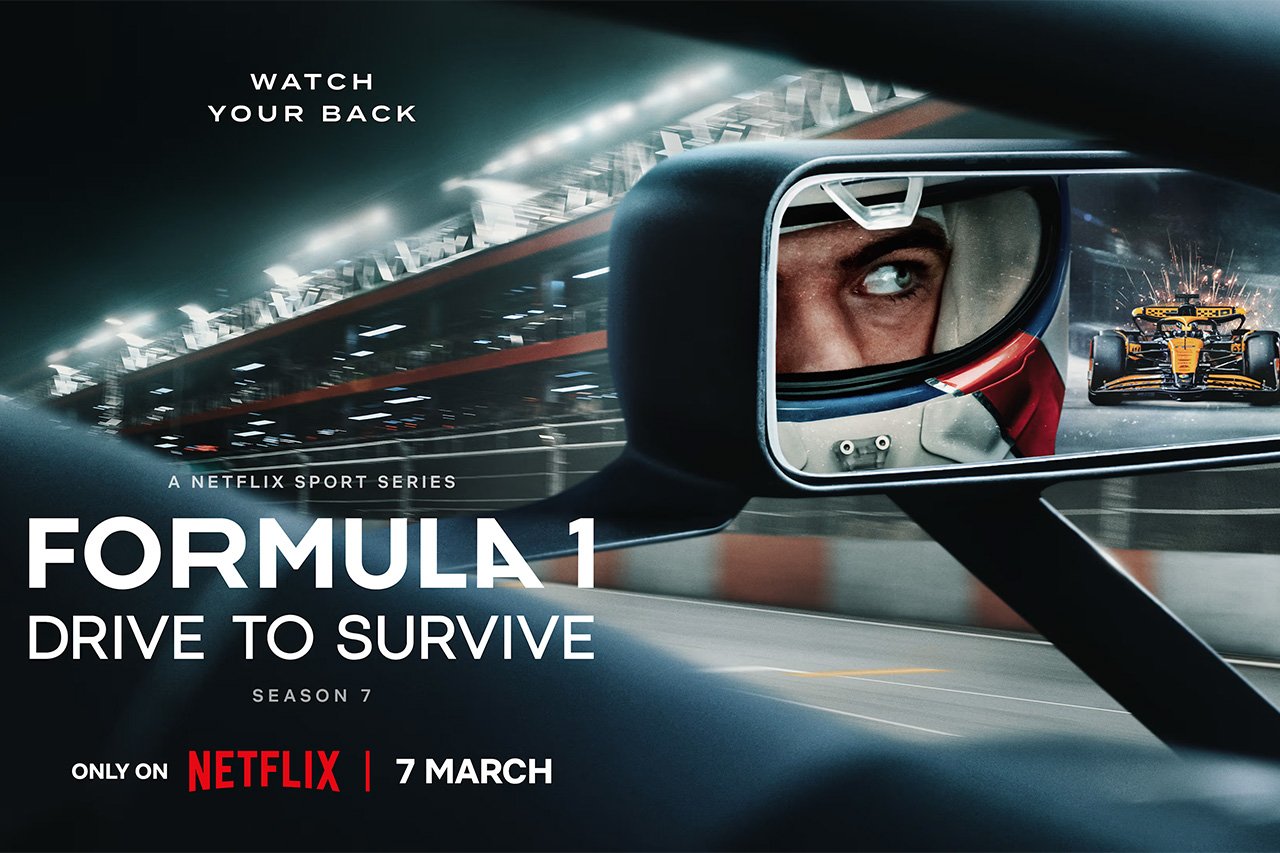 Netflix F1人気シリーズ『Drive to Survive』のシーズン7を3月7日に配信開始