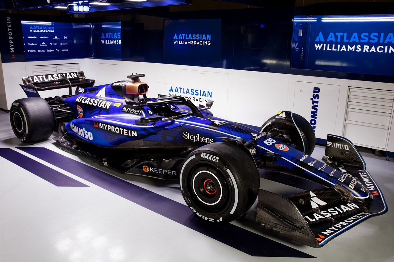 ウィリアムズ 2025年F1マシン『FW47』をお披露目