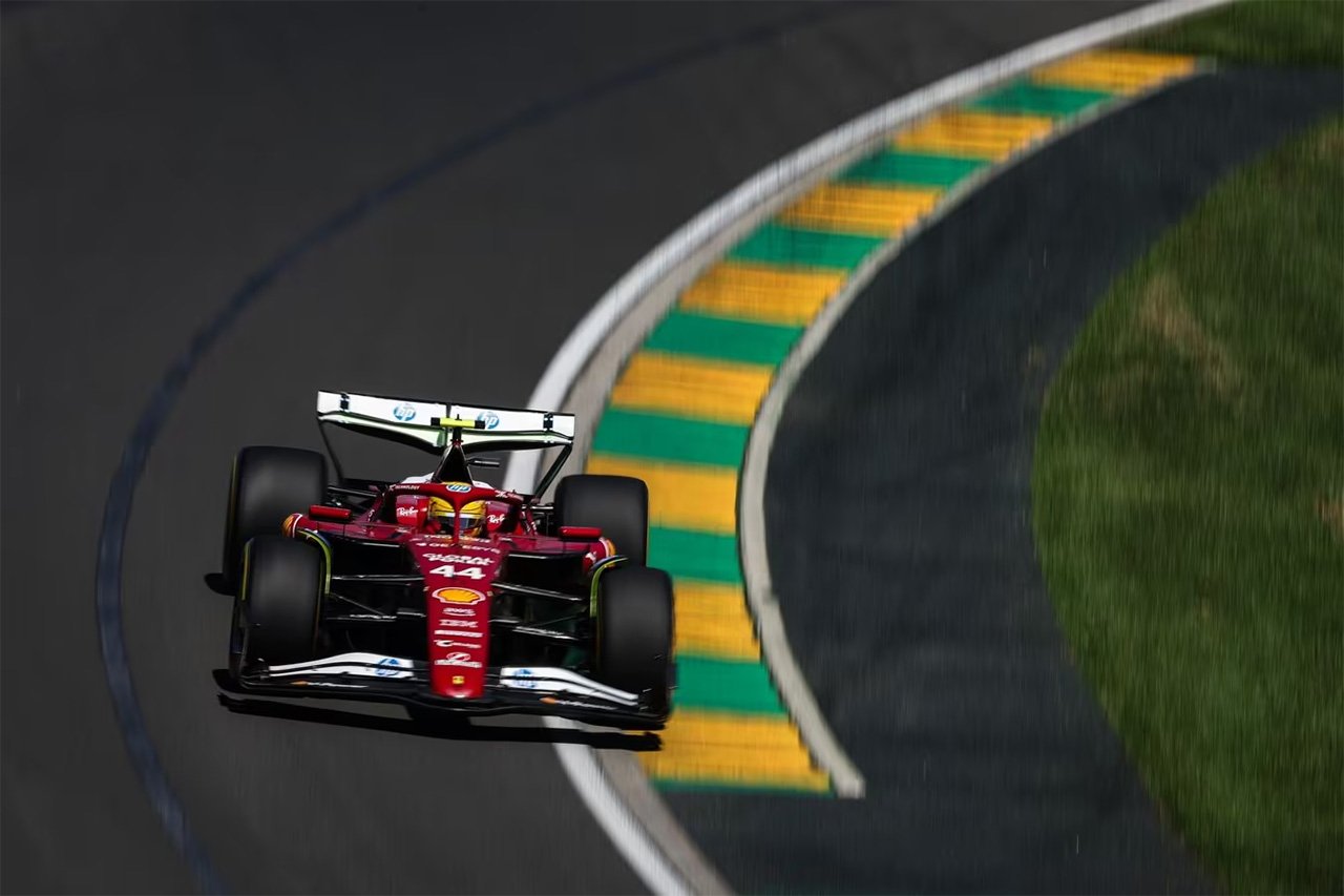 ルイス・ハミルトン（スクーデリア・フェラーリ） 2025年のF1世界選手権 オーストラリアグランプリ