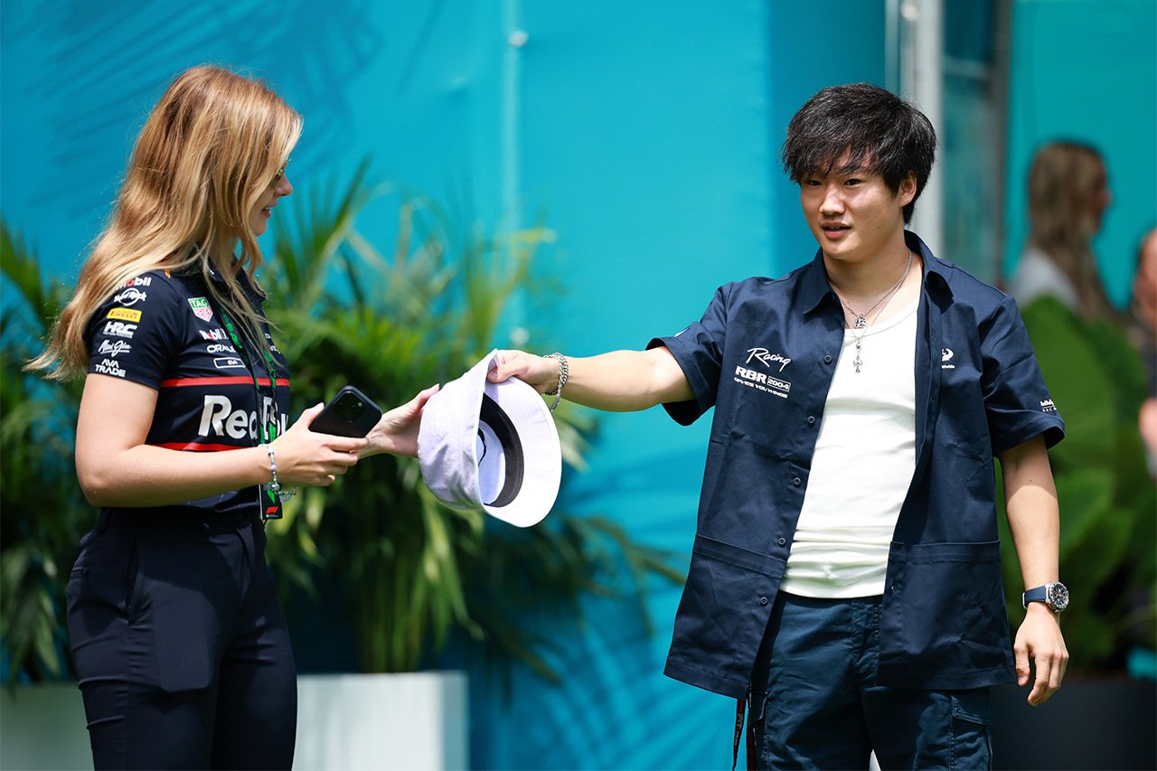 角田裕毅 レッドブル F1 マイアミグランプリ