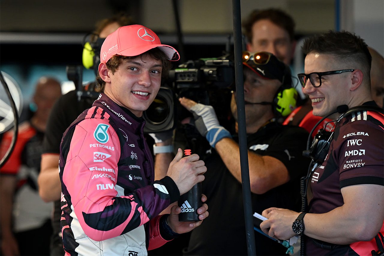 キミ・アントネッリ F1史上最年少ポール獲得に「夢のよう」 / F1マイアミGP スプリント予選