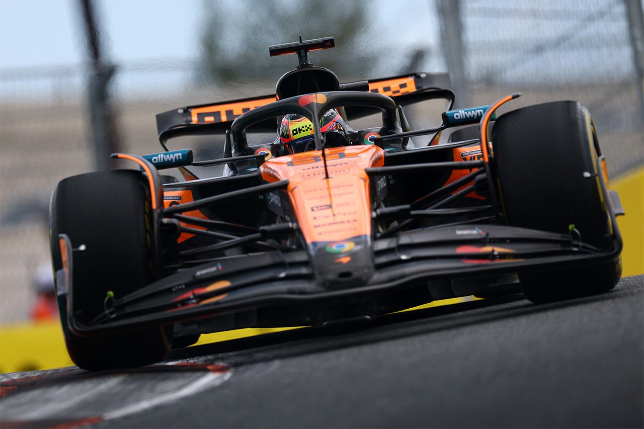 F1マイアミGP FP1レポ:ピアストリ最速 終盤のベアマンの事故で赤旗終了 角田裕毅は8番手