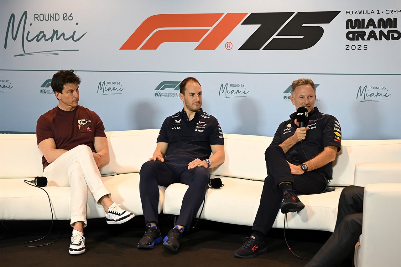 F1マイアミGP:チーム代表記者会見 - レッドブル、メルセデス、アルピーヌ