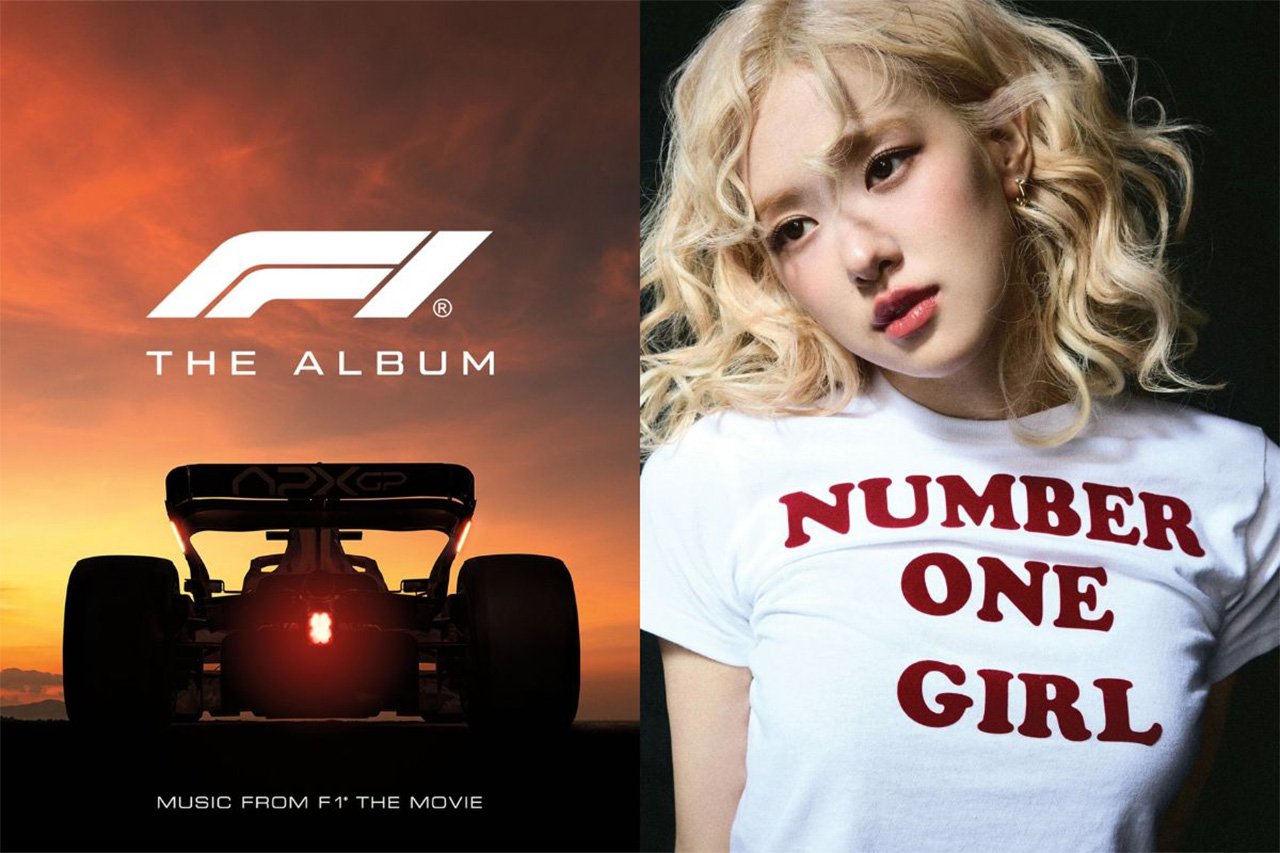 映画『F1/エフワン』のサントラにBLACKPINK ロゼら豪華アーティストが参加