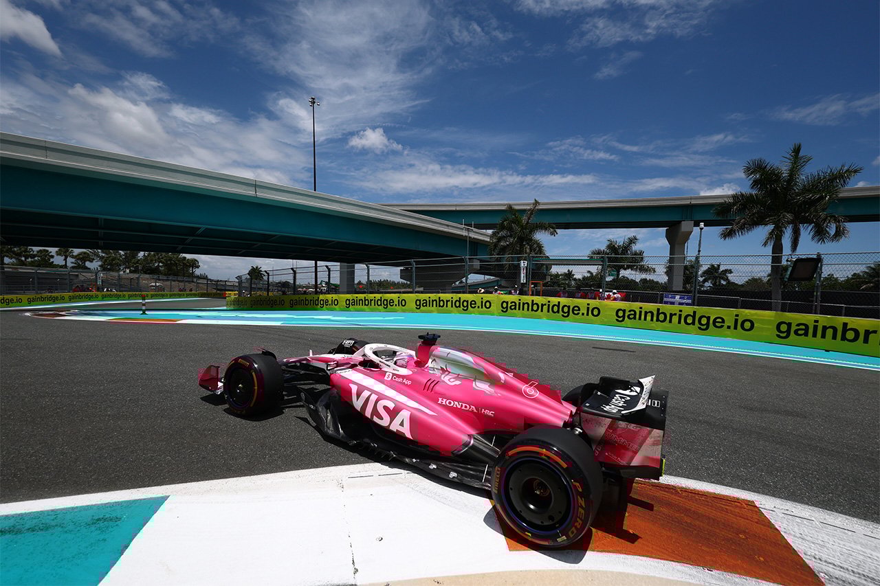 F1マイアミGP 予選Q1:角田裕毅は9番手で通過 レッドブル勢全4台が突破